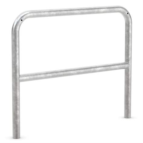 Universeller Absperrbügel mit Knierohr 800 x 1000 mm, zum Einbetonieren - WSM - Walter Solbach Metallbau GmbH