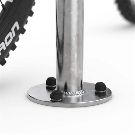 Universeller Absperrbügel 800 x 1000 mm, mit Bodenplatte zum Aufdübeln - WSM - Walter Solbach Metallbau GmbH - Bild5