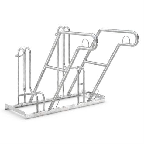 scoperitoare pentru biciclete L14, 4300 x 2200 mm, 8 locuri de parkare, spate, pereți laterali și jgheab - WSM - Walter Solbach Metallbau GmbH - imagine8