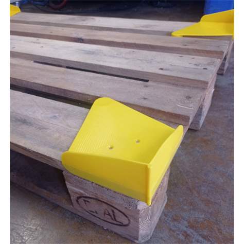 Kunstoff-Gleitschutzecken für EUR-Paletten, VE 4 Stück - Bild2