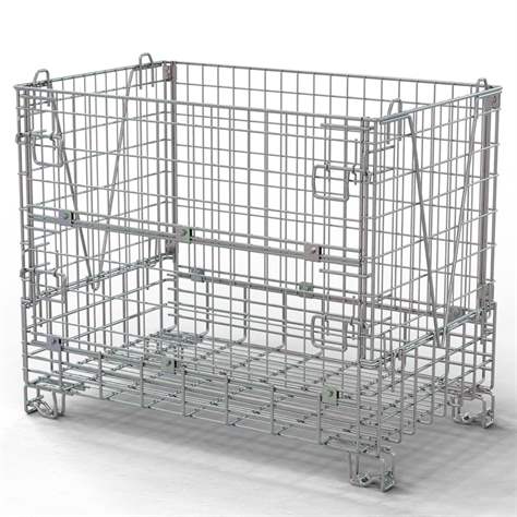 Drahtbox, klappbar, verzinkt,1200 x 800 x 995 mm