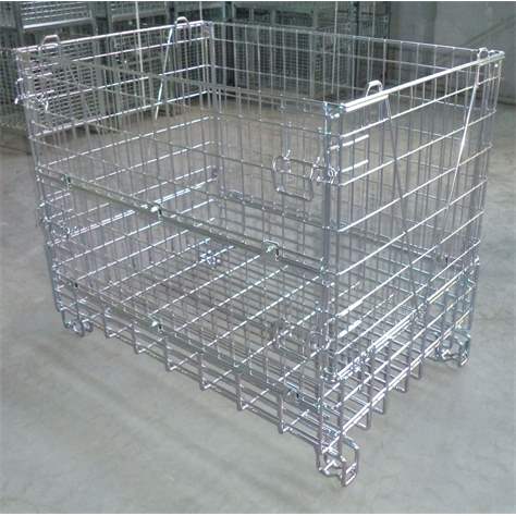 Drahtbox, klappbar, verzinkt,1200 x 800 x 995 mm - Bild2