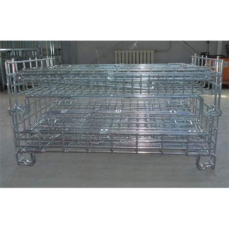 Drahtbox, klappbar, verzinkt,1200 x 800 x 995 mm - Bild4