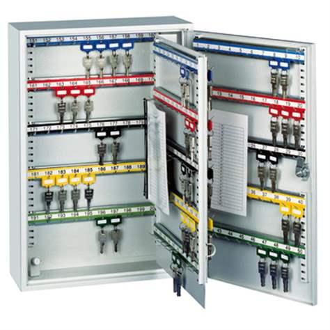 Schlüsselschrank, 300 Haken, HxBxT: 550 x 380 x 205 mm - Bild4