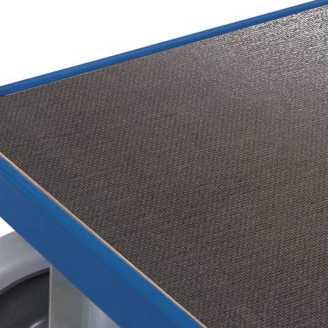 Tischwagen VARIOfit mit 2 Etagen, 1600x800 mm, Tragfähigkeit 1000 kg - Cordes - Bild3