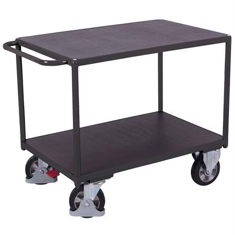 Tischwagen VARIOfit mit 2 Etagen, 1600x800 mm, Tragfähigkeit 1000 kg - Cordes - Bild4