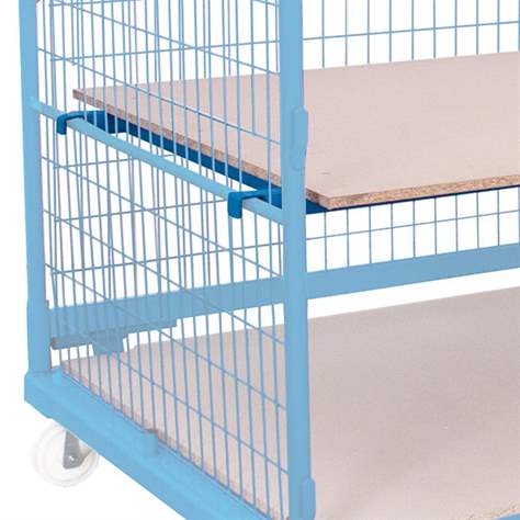 Einhängeboden - Spanplatte, 16 mm stark, inkl. Trägerkonstruktion, Länge 1200 mm