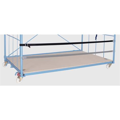 Bandă de tensionare pentru asigurarea încărcăturii, cu cârlige, lungime 1800/2000 mm - imagine2