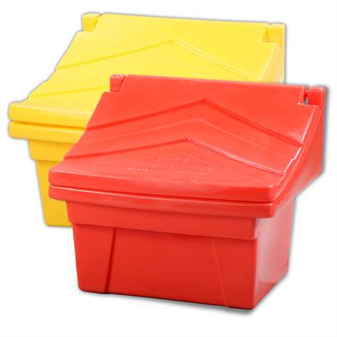 Streugutbehälter, Volumen 50 l, Rot - Bild3