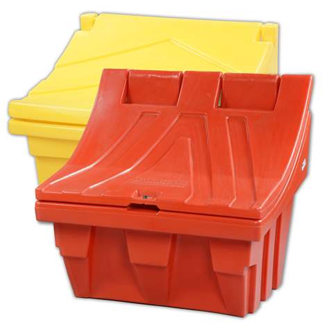 Streugutbehälter, Volumen 300 l, Gelb - Bild5