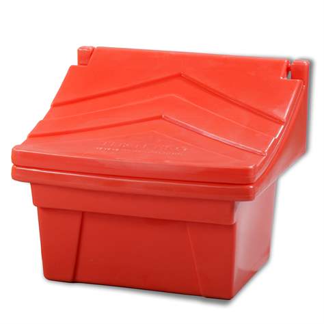 Streugutbehälter, Volumen 50 l, Rot