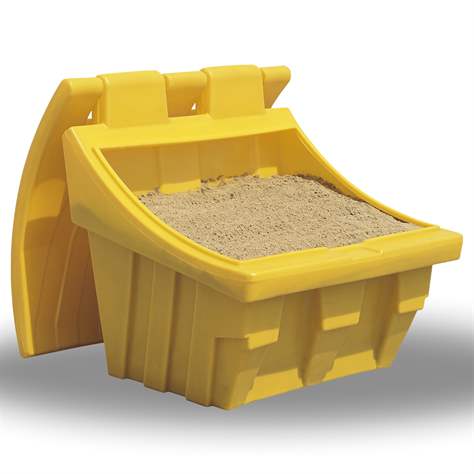 Streugutbehälter, Volumen 300 l, Gelb - Bild8
