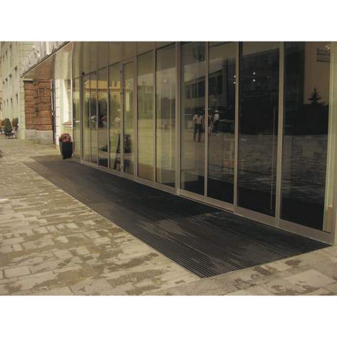 Eingangsmatte Topwell Standard, Höhe 27 mm, im Rahmen zum Einbau in den Boden, Preis pro m2 - Bild4