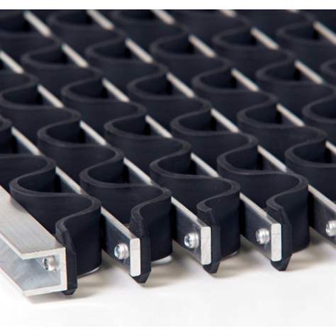 Schuhabstreifermatte Openwell im Anlaufrahmen, Preis je m2 - Bild3