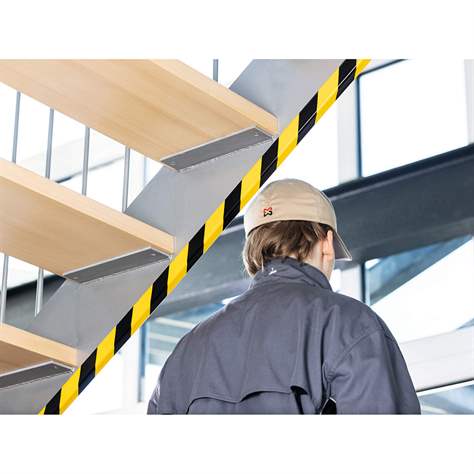 Ochranný profil pro ostré hrany, samolepící, barva žluto-černá, délka 1 m, balení 5 ks - DURABLE Hunke & Jochheim GmbH - obrázek6