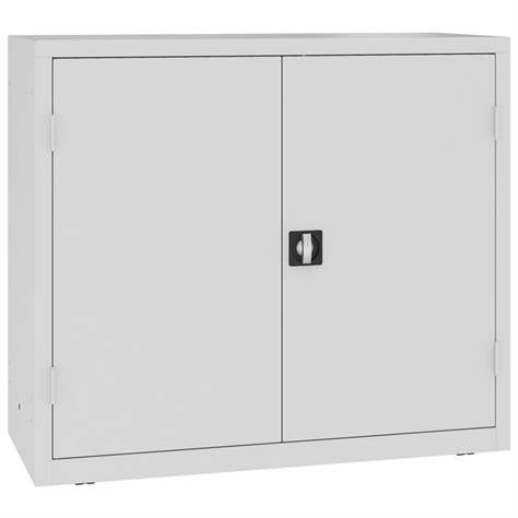 Magazinschrank, 36x große und 100x kleine hängende Regalkästen, H x B x T: 1040 x 1000 x 500 mm, Farbe Lichtgrau RAL7035 - Malow - Bild2