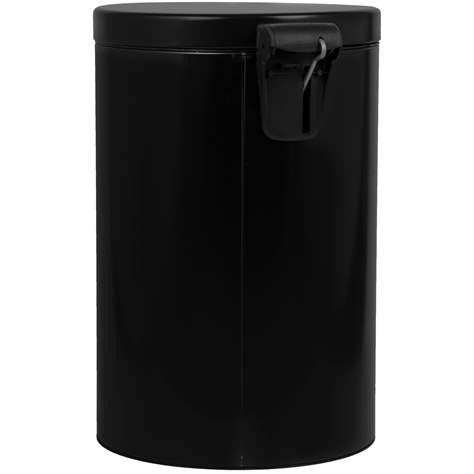 Tritteimer ALDA, Stahl Pulverbeschichtet Farbe Schwarz, Volumen 12 l - Alda S.A. - Bild4