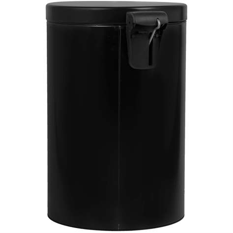 Tritteimer ALDA, Stahl Pulverbeschichtet Farbe Schwarz, Volumen 20 l - Alda S.A. - Bild4