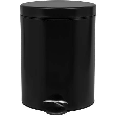 Tritteimer ALDA, Stahl Pulverbeschichtet Farbe Schwarz, Volumen 5 l - Alda S.A. - Bild5