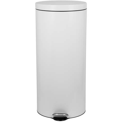 Tritteimer ALDA, Stahl Pulverbeschichtet Farbe Weiß, Volumen 30 l - Alda S.A. - Bild5