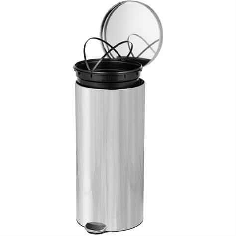 Tritteimer ALDA, Edelstahl glänzend, Volumen 30 l - Alda S.A. - Bild3