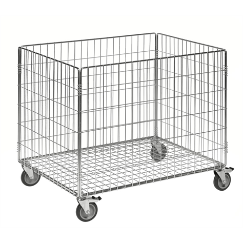Transport-Drahtkorb, galvanisch verzinkt, LxBxH: 835x625x740 mm - Konga Mekaniska Verkstad AB