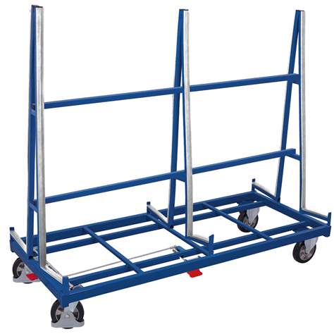 Platten-Transportwagen VARIOfit, 1380 x 880 mm, zweiseitig - Cordes