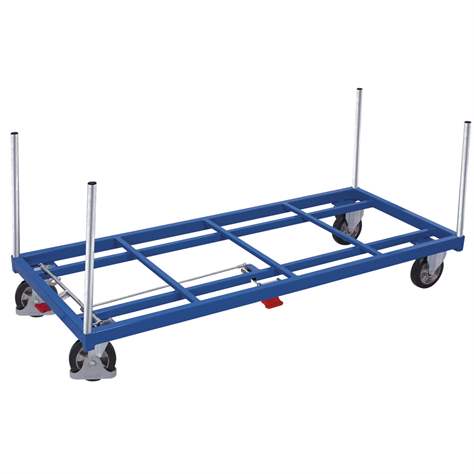 Schwerlastwagen VARIOfit 2000 x 800 mm - 4 Rungen, Tragfähigkeit 1200 kg - Cordes