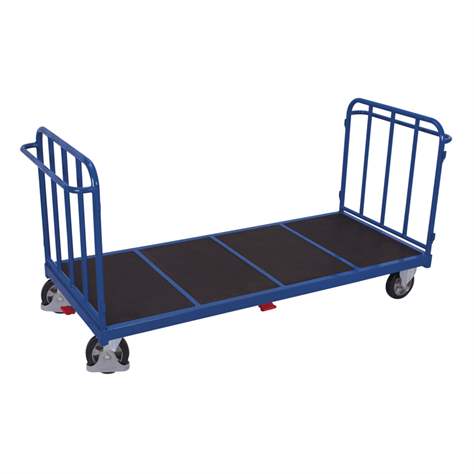 Schwerlastwagen VARIOfit 1600 x 800 mm - 2 Stirnwände und Holzbelag Tragfähigkeit 1200 kg - Cordes