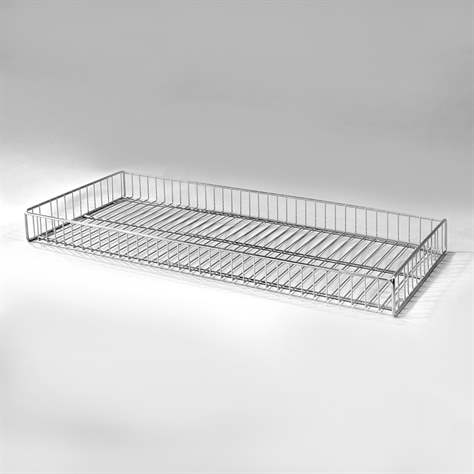 Stapel-Oberkorb, Breite 900 mm, verzinkt-chromatiert