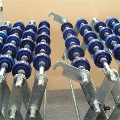 Verbindungsstück für zwei Scherenrollenbahnen gleicher Breite 500 mm