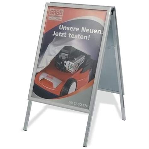 Beidseitige Werbeständer mit Klapprahmen, 2 x DIN A2 - Bild7