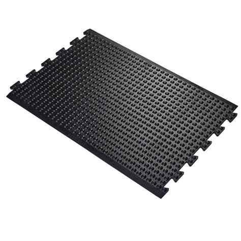 Arbeitsplatzmatte Bublemat 0,9 x 0,6 m, Schwarz - Mittelstück - COBA Europe GmbH