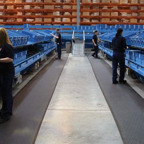 Anti-Ermüdungsmatte Orthomat Premium, Meterware 0,9 x lm, Grün - COBA Europe GmbH - Bild3