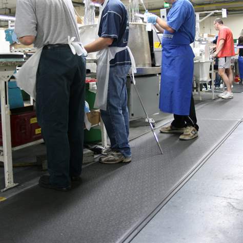 Anti-Ermüdungsmatte Orthomat Premium, Meterware 0,9 x lm, Grün - COBA Europe GmbH - Bild4