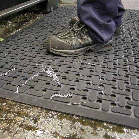 Covor tehnic igenic - preș bucătărie K-Mat 1,4 x 0,85 m, negru - COBA Europe GmbH - imagine4