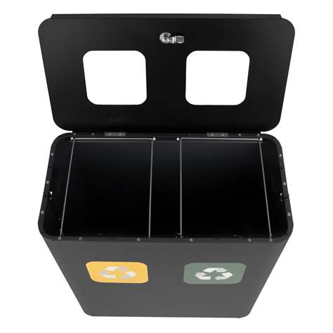 EKO STAR STATION - Sammelstation für Abfalltrennung, Volumen 2 x 60 l - Alda S.A. - Bild8