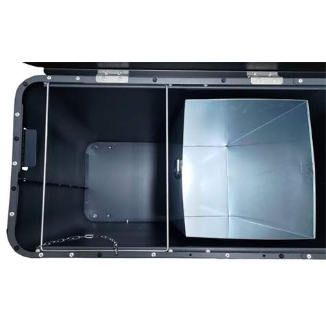 Innenbehälter aus Stahl, für Wertstoffsammler EKO SQUARE und EKO STATION, Volumen 48 l - Alda S.A. - Bild2