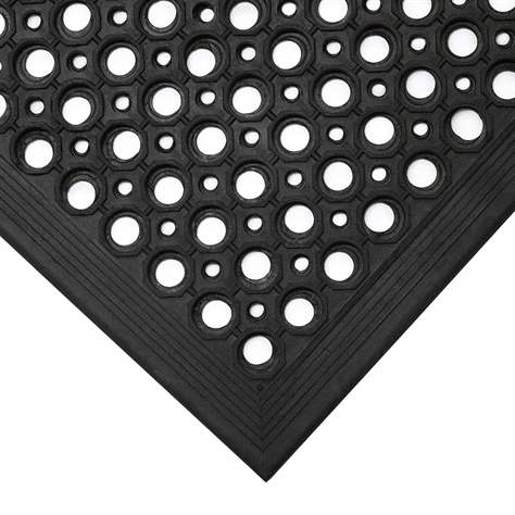 Hygienematte High-Duty 1,5 x 0,9 m, Schwarz - COBA Europe GmbH