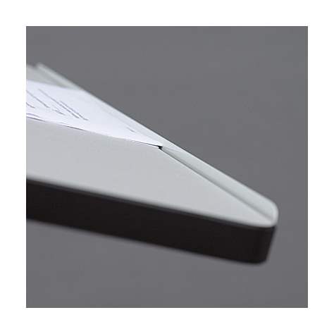 Stehpult, lichtgraue Konstruktion und Platten grau - Bild2