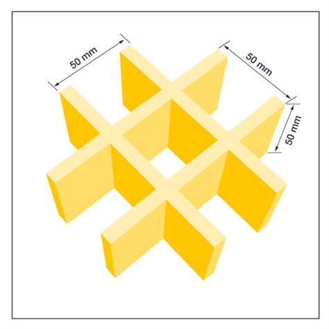 COBAGRIP - Gitterrost 2x1 m, Höhe 50 mm, Farbe grün - COBA Europe GmbH - Bild5