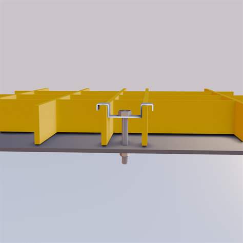 COBAGRIP - M clip, pre rošt s výškou 38 mm, bal. 10 ks - COBA Europe GmbH