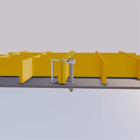 COBAGRIP - C clip, pre rošt s výškou 38 mm, bal. 10 ks - COBA Europe GmbH