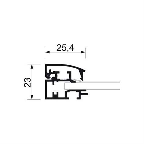 Alu-Klapprahmen, mit LED Beleuchtung, Format A0 - Bild5