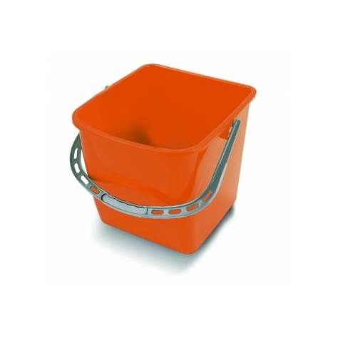 Galeată din material plastic capacitate 25 l, culoare portocaliu