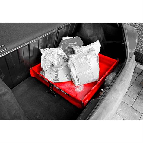 Multifunktions-Faltwanne FASTER, aus PVC, Auffangvolumen 187 l, 1200x1200x130 mm - Metal Arsenal Trade s.r.o. - Bild4