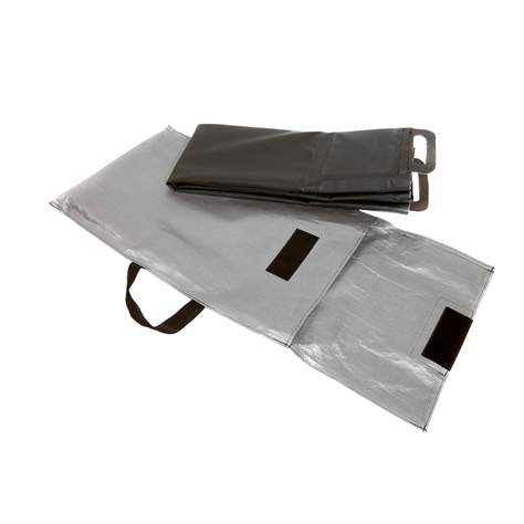 Skládací záchytná vana ANTISTATIC, plastová, objem 50 l, 1240x840x70 mm - Metal Arsenal Trade s.r.o. - obrázek2