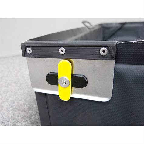 Skládací záchytná vana ANTISTATIC, plastová, objem 50 l, 1240x840x70 mm - Metal Arsenal Trade s.r.o. - obrázek4