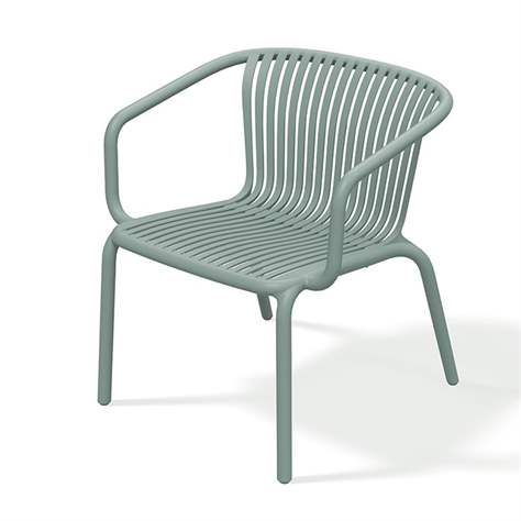 Stilvoller Sessel BRENE, Farbe Salbeigrün