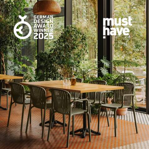 Stilvoller Stuhl FERNE, Farbe hellbeige - Bild6